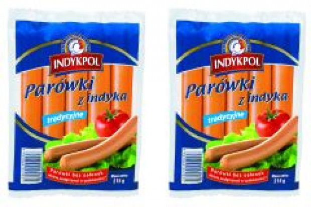 Nowe opakowania parówek marki Indykpol