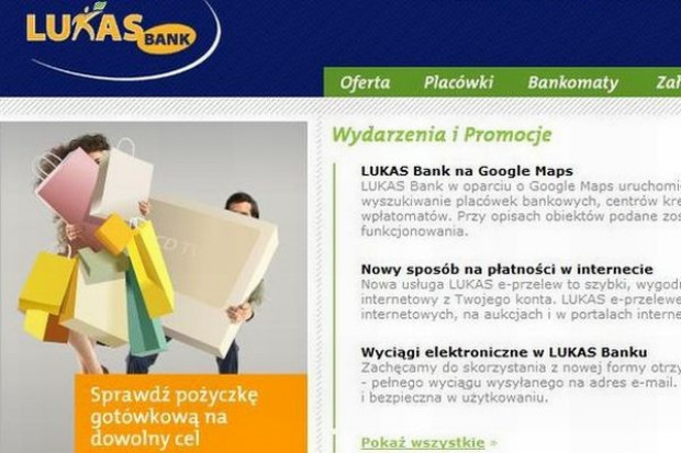 Lucas Bank chce zarobić na funduszach unijnych, wchodzi w ofertę dla rolników i przemysłu spożywczego