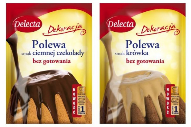 Super-szybkie w przygotowaniu polewy Delecty