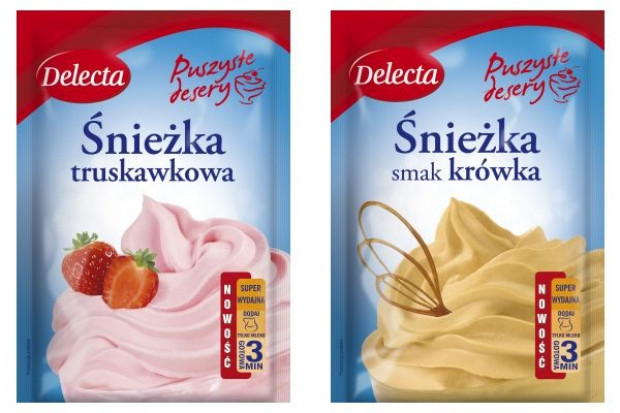 Delecta poszerza ofertę o desery truskawkowe i o smaku krówki