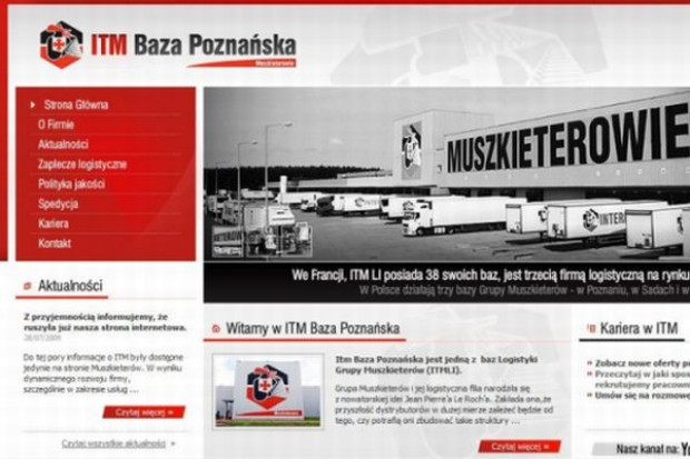 Muszkieterowie uruchomili internetowy serwis logistyczny