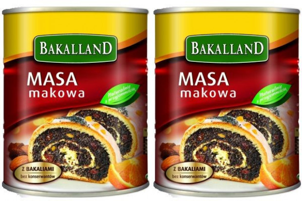 Udoskonalona receptura Masy Makowej Bakallandu