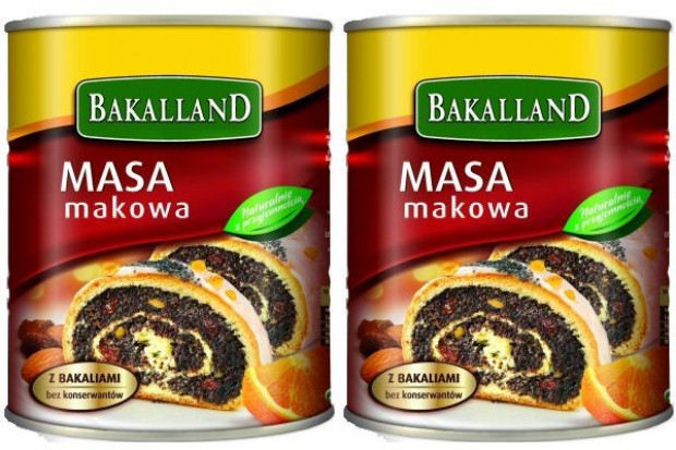 Bakalland walczy o udziały w rynku mas makowych