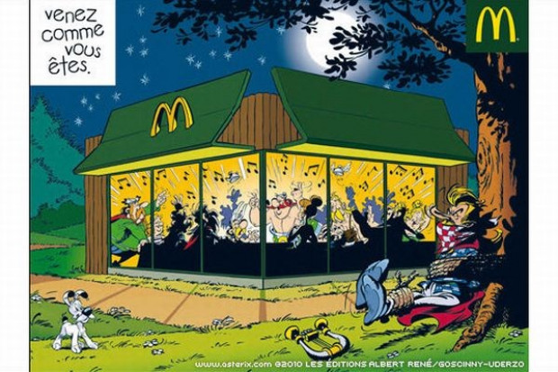 Reklama McDonald's z Asteriksem zirytowała internautów