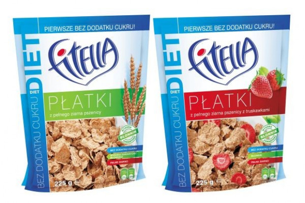 Nowa Fitella bez cukru, z pełnego ziarna pszenicy