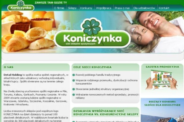 Sieć Koniczynka chce wprowadzić do oferty produkty marki własnej