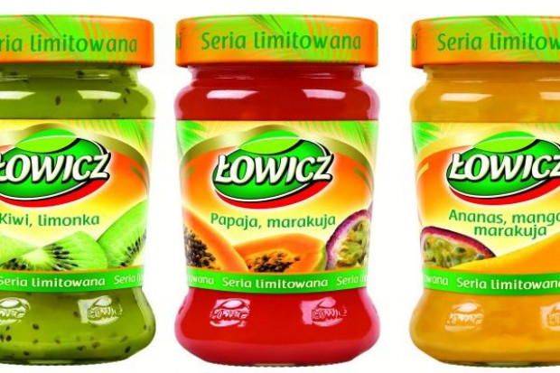 Egzotyczne dżemy w portfolio marki Łowicz