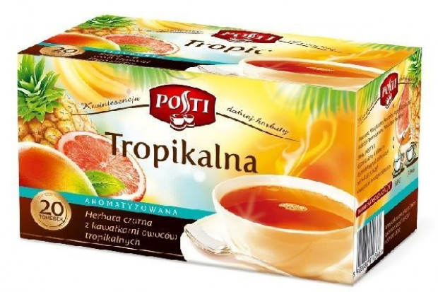 Posti poszerza ofertę o herbatę Tropikalną