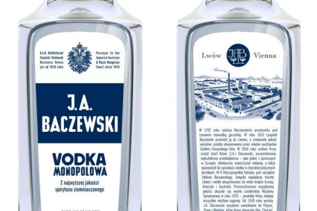 Wódka J.A. Baczewski znów w Polsce