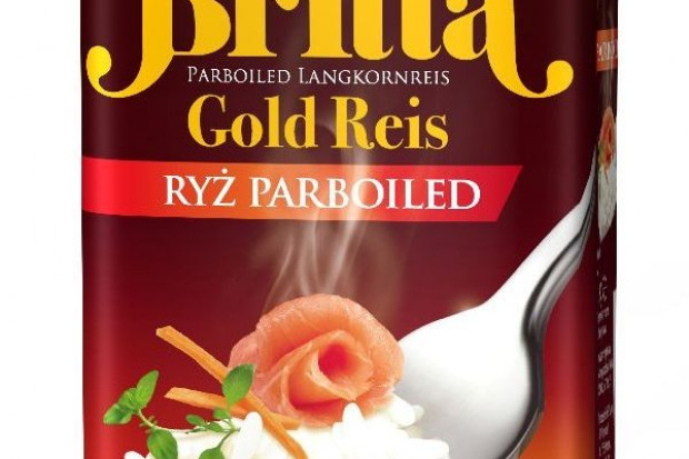 Ryż Gold Parboiled marki Britta w nowym opakowaniu