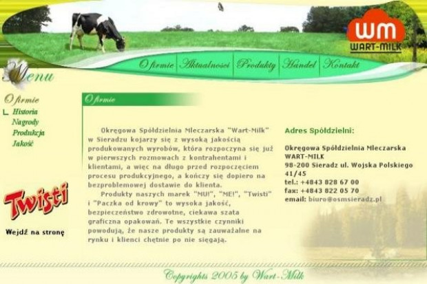 Wart-Milk stawia na ekologię