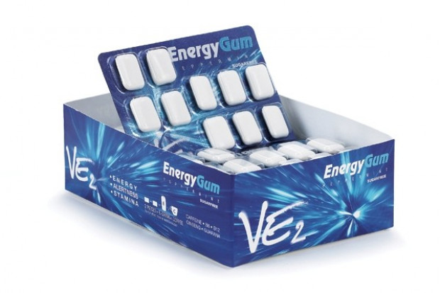 Gumy VE2 obecną są już w kilku krajach europejskich W Polsce zadebiutują gumy energetyzujące. Konkurencja dla energy drinków?