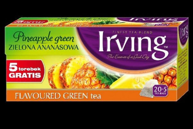 Owocowe zielone herbaty Irving