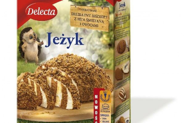 Słodki Jeżyk - nowe ciasto od Delecty