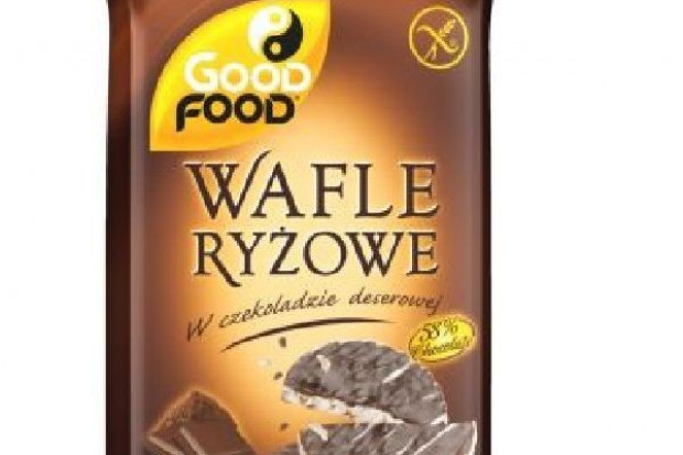 Wafle ryżowe z czekoladą
