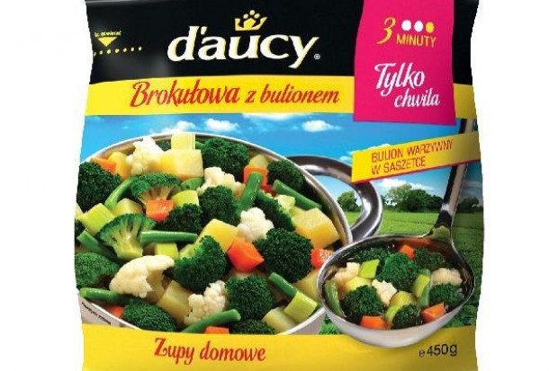 Daucy wprowadza zupy z bulionem