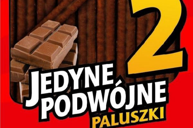 Podwójne paluszki w czekoladowej polewie