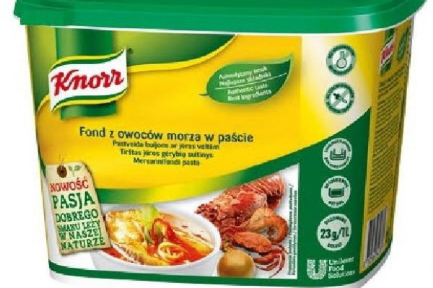 Fond z owoców morza w paście Knorr