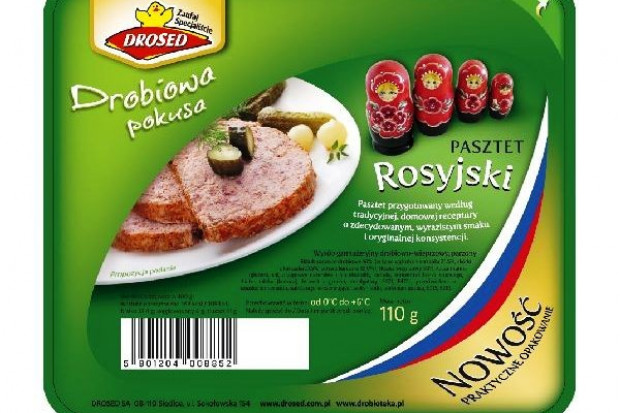 Pasztet rosyjski Drosed