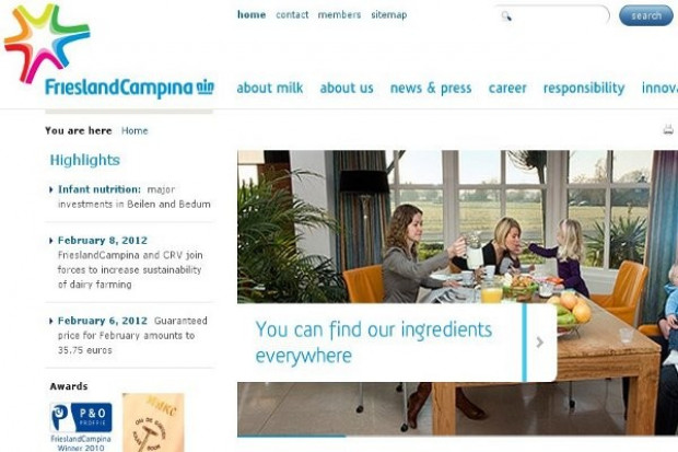 FrieslandCampina stara się o wielkie przejęcia na Bałkanach