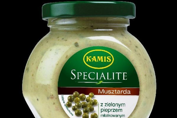 Musztarda Specialite z zielonym pieprzem młotkowanym