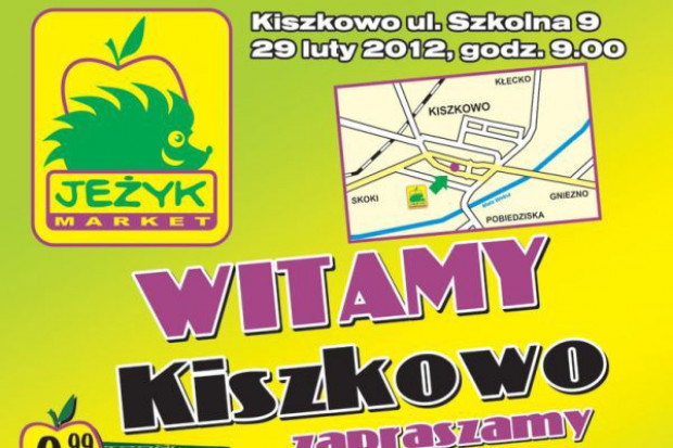 Jeżyk Market Jeżyk Market chce podbić małe miejscowości