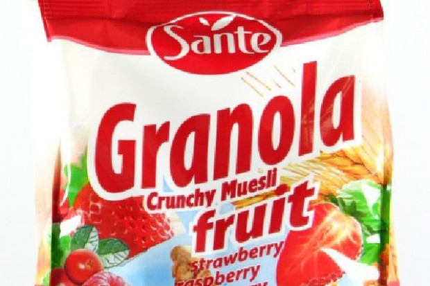 Sante ma 18,8 proc. udziału wolumenowo i 21,8 proc. wartościowo w rynku musli w Polsce Sante: Innowacyjność w przetworach zbożowych to głównie produkty funkcjonalne