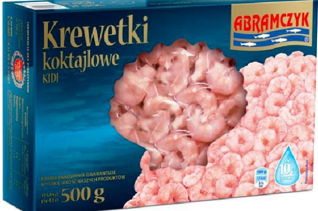 Nowy design opakowań owoców morza Abramczyka