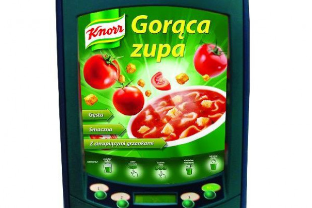 Unilever inwestuje w vending. Wprowadza maszyny z ofertą zup Knorr