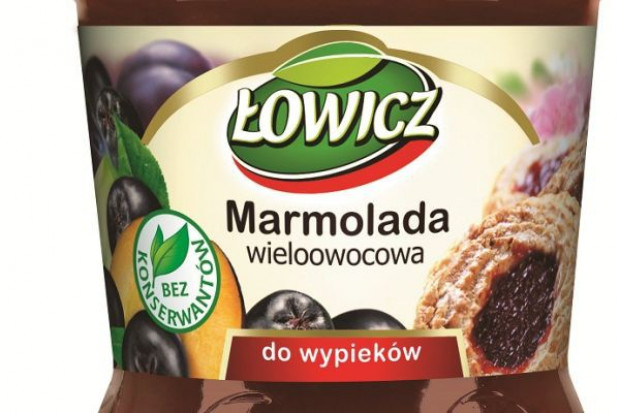 Łowicz wprowadził do sprzedaży dwie marmolady o smaku wieloowocowym i różanym Łowicz wchodzi na rynek marmolad