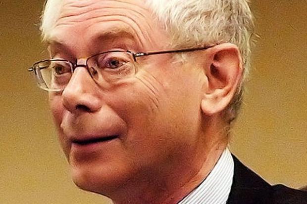 Przewodniczący Rady Europejskiej Herman Van Rompuy UE wyjdzie z kryzysu i znów będzie symbolem nadziei