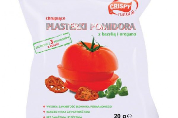 Chrupiące pomidory z bazylią i oregano od Crispy Natural