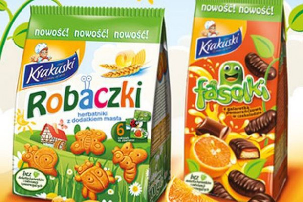 Krakuski wprowadzają ciastka dedykowane dzieciom