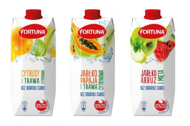 Fortuna wprowadza napoje z wysoką zawartością soku