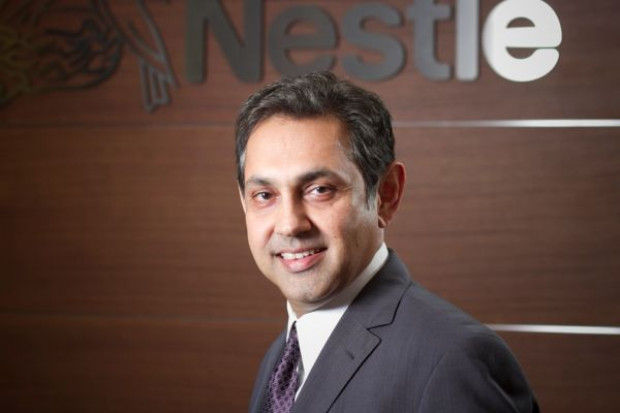 Chandra Kumar, członek zarządu i dyrektor finansowy Nestle. Fot. Paweł Pawłowski, zelaznastudio.pl Dyrektor Nestle: Spowolnienie na rynku FMCG potrwa jeszcze 1-1,5 roku (video)
