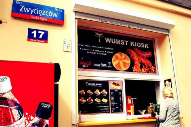 Fot. wurstkiosk.pl Niemieckie kiełbaski we franczyzie