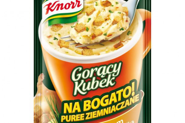 fot. materiały prasowe / Knorr Puree ziemniaczane w nowej odsłonie Gorącego Kubka Knorra