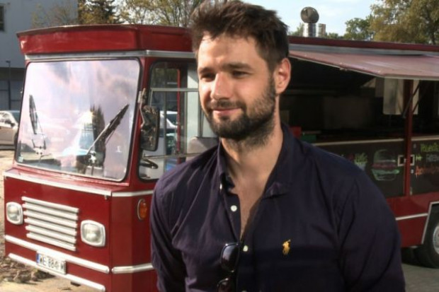 Jakub Kordek, właściciel Retro Diner Polacy przekonują się do food trucków