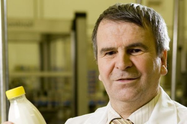 Dariusz Sapiński, prezes SM Mlekovita /fot.PTWP Mlekovita otworzyła centrum badań i rozwoju