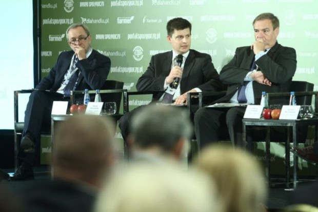 Michał Koleśnikow, kierownik wydziału analiz Banku BGŻ fot. PTWP BGŻ na VII FRSiH: Dobre rynki eksportowe dla Polski to Azja i Afryka