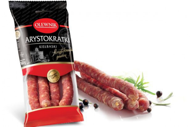 fot. materiały prasowe / Olewnik Marka Olewnik rozszerza serię Arystokracja Smaki o dojrzewające kiełbaski