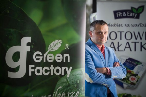 Krzysztof Wierzbicki, senior key account manager w Green Factory Green Factory stawia na rozwój portfolio i dywersyfikuje rynku zbytu