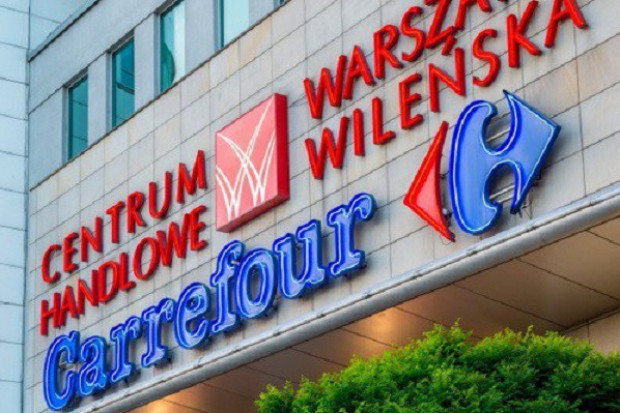 Centrum Handlowe Warszawa Wileńska z hipermarketem i biurami sieci Carrefour, fot. mediadem Carrefour zwiększył sprzedaż LfL w Polsce