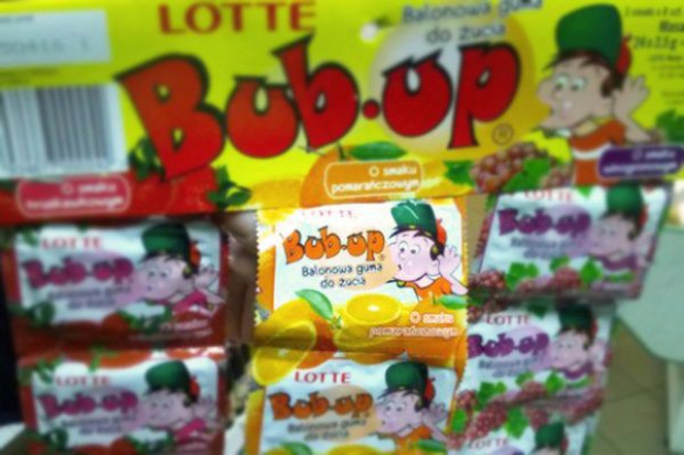 Sprzedawana w Polsce, a produkowana w Wietnamie guma do żucia Bub-Up Lotte testuje potencjał polskiego rynku gum do żucia