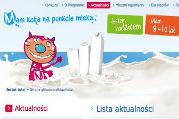 Trwa nabór placówek do trzeciego roku programu promującego mleko