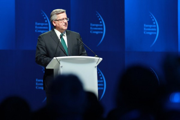 Bronisław Komorowski, prezydent RP (fot. PTWP) Komorowski na EEC: Polska potrzebuje skoku w dziedzinie innowacyjności
