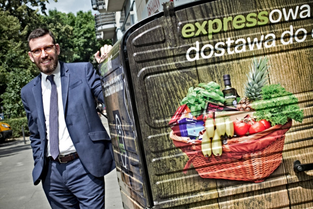 Francois Vincent, COO Supermarkets & Convenience, Carrefour Polska (fot. Paweł Pawłowski/zelaznastudio.pl) Carrefour testuje system dostaw zakupów do domów klientów