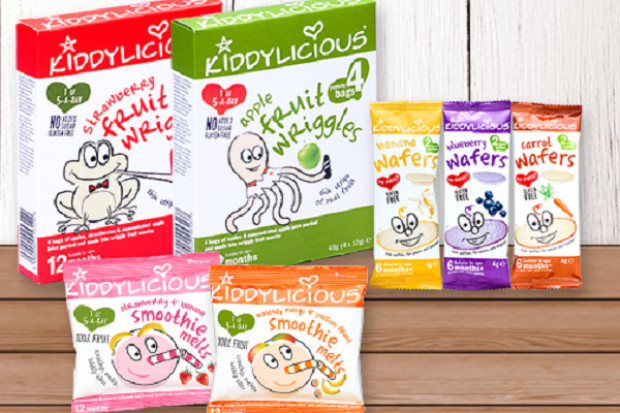 Produkty marki Kiddylicious (fot. The Kids Food Company) Brytyjski producent przekąsek dla dzieci szuka dystrybutora w Polsce