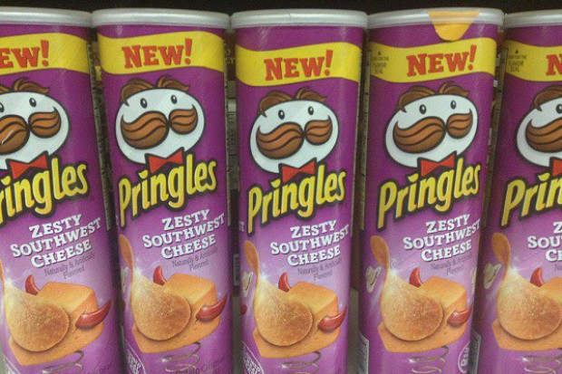 Chipsy Pringles (fot. na licencji CC BY-2.0, autor: M.Mozart) Kellogg's ze spadkami w Europie. Rośnie sprzedaż Pringles