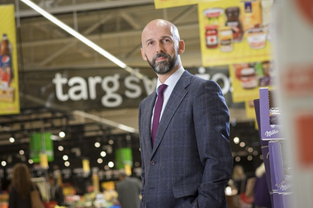 Guillaume de Colonges, prezes Carrefour Polska (fot. Piotr Waniorek) Prezes Carrefour: Deflacja wciąż jest w Polsce mocno odczuwalna